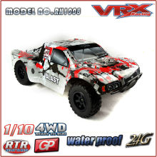 1/10 escala 4WD vrx RH1018 elétrico RC carro de corrida em brinquedos de controle de rádio